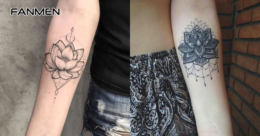 Hình hoa sen Mandala 2