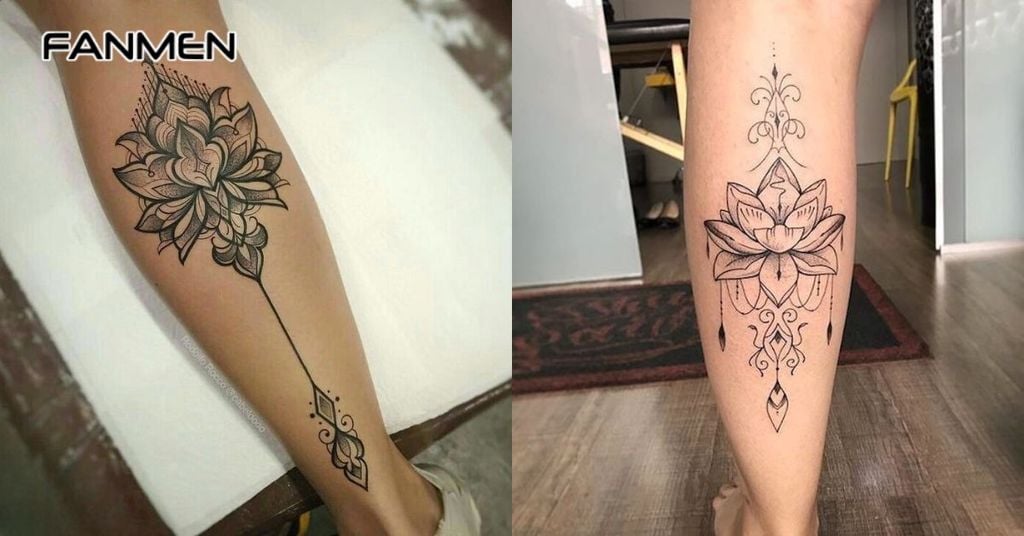 Hình hoa sen Mandala 5