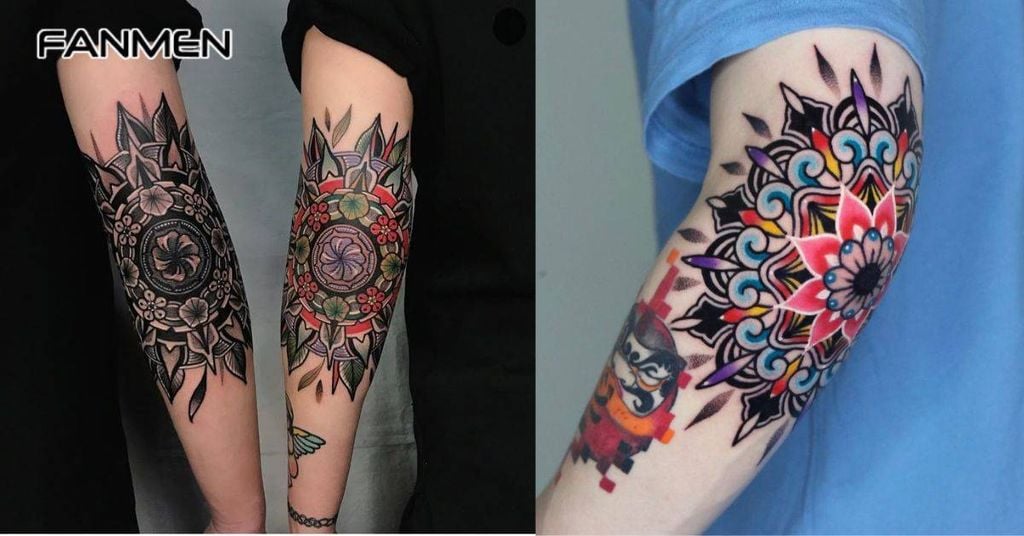 Hình xăm tay nam hoa văn đẹp