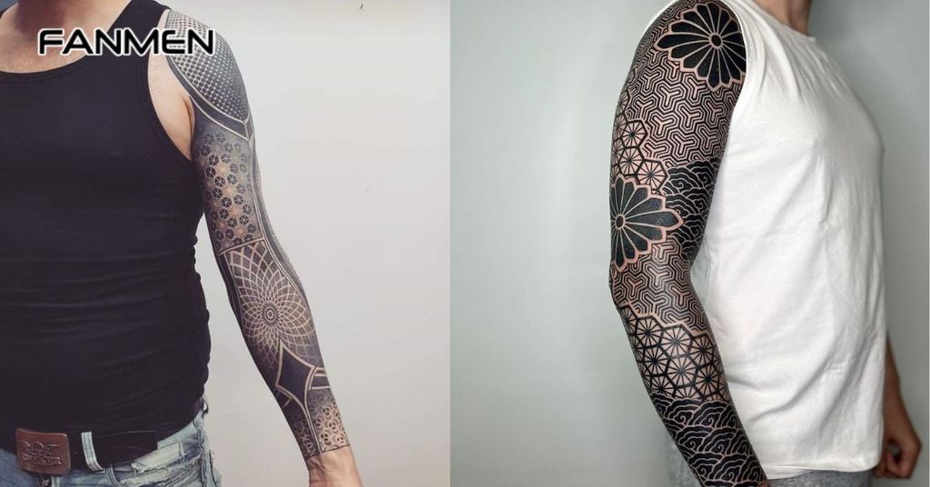 Hình xăm hoa văn ở tay 19