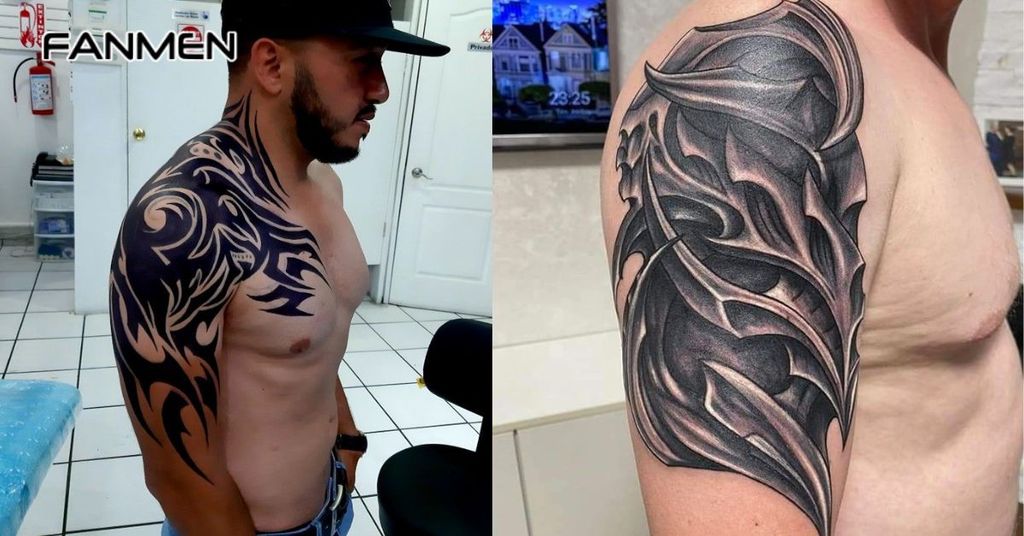 Hình xăm hoa văn Tribal 7