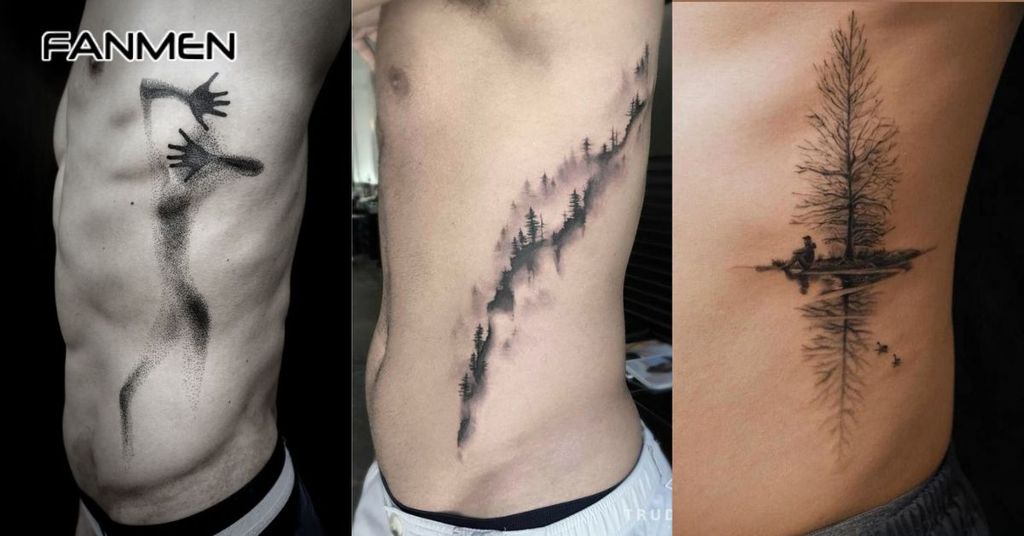 Hình xăm hông đẹp nam về các biểu tượng khác 2