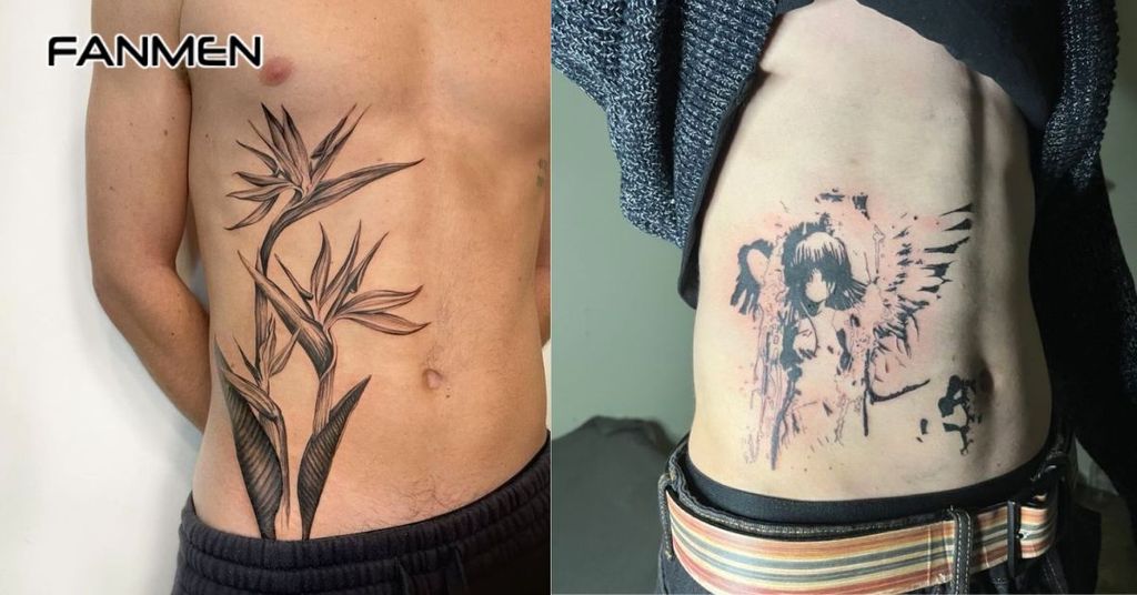 Hình xăm hông đẹp nam về các biểu tượng khác 9