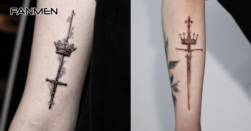 Hình xăm hợp mệnh kim&nbsp;cho nam