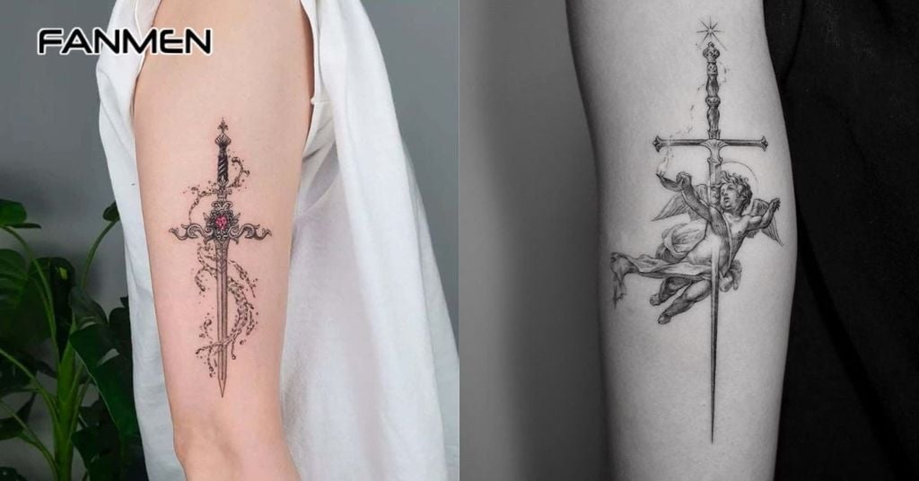 Hình xăm hợp mệnh kim&nbsp;cho nam