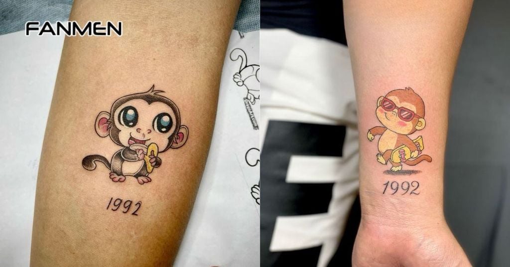 Hình xăm hợp tuổi 1992 nam