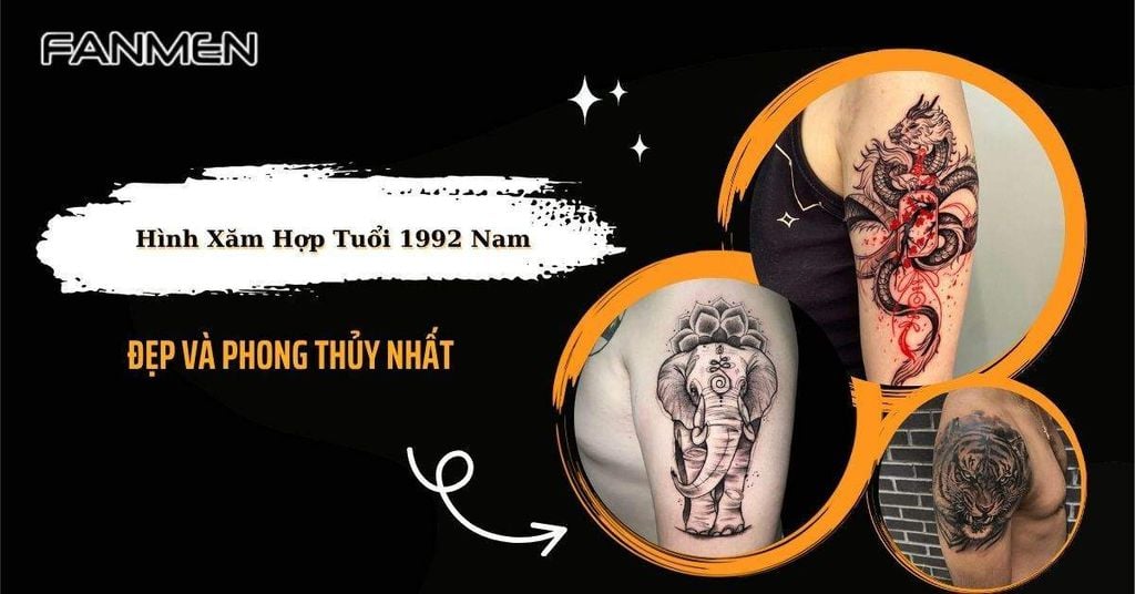 Hình xăm hợp tuổi 1992 nam