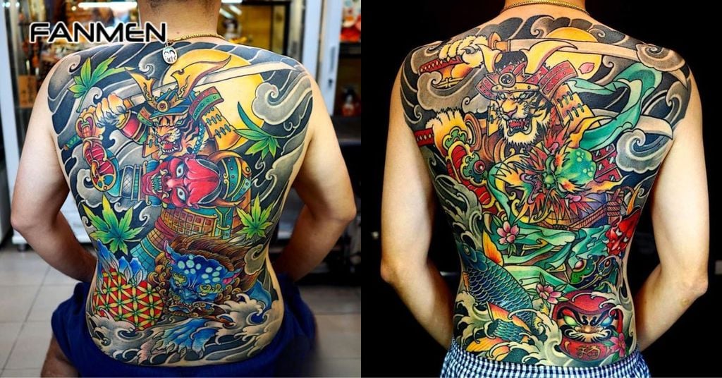 hình xăm kín lưng đẹp cho nam