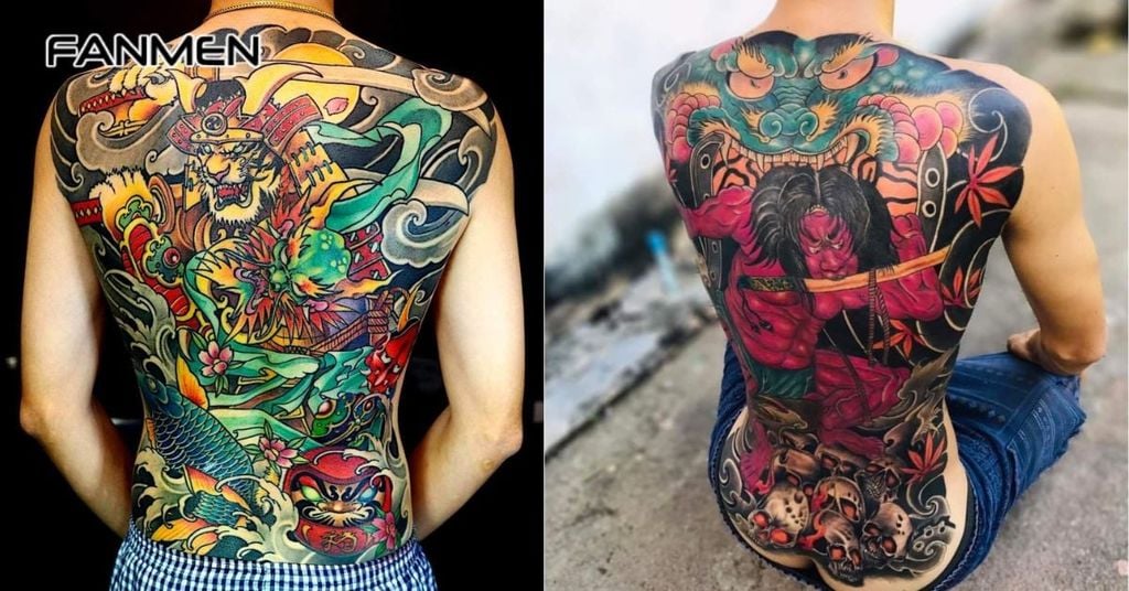 hình xăm kín lưng đẹp cho nam