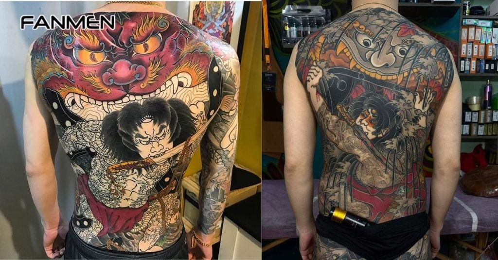 hình xăm kín lưng đẹp cho nam