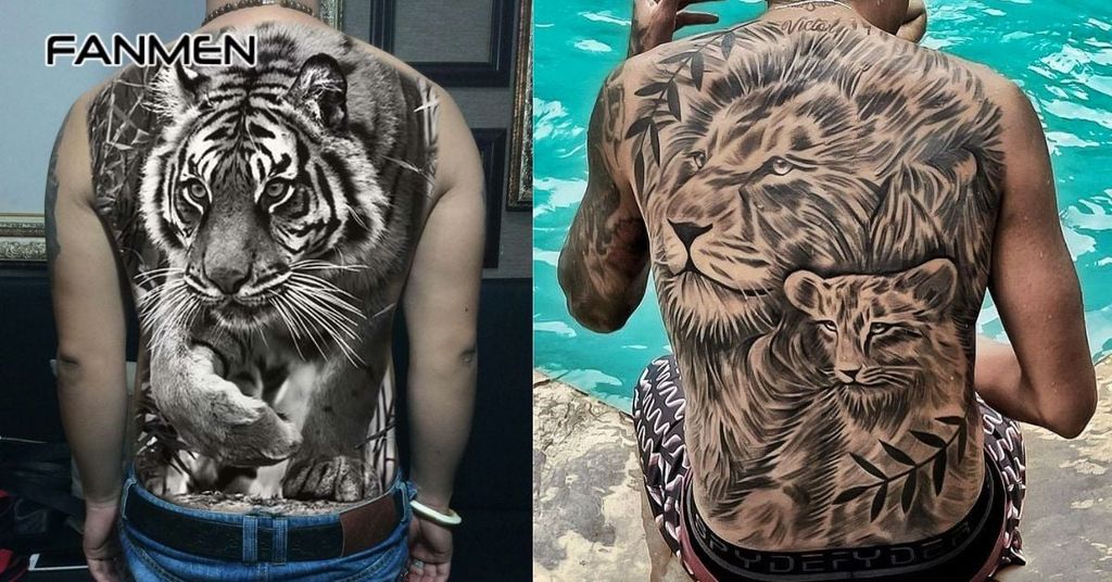 Hình xăm kín lưng khác