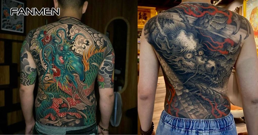 Hình xăm kín lưng khác