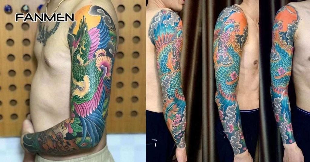 Hình xăm linh vật may mắn