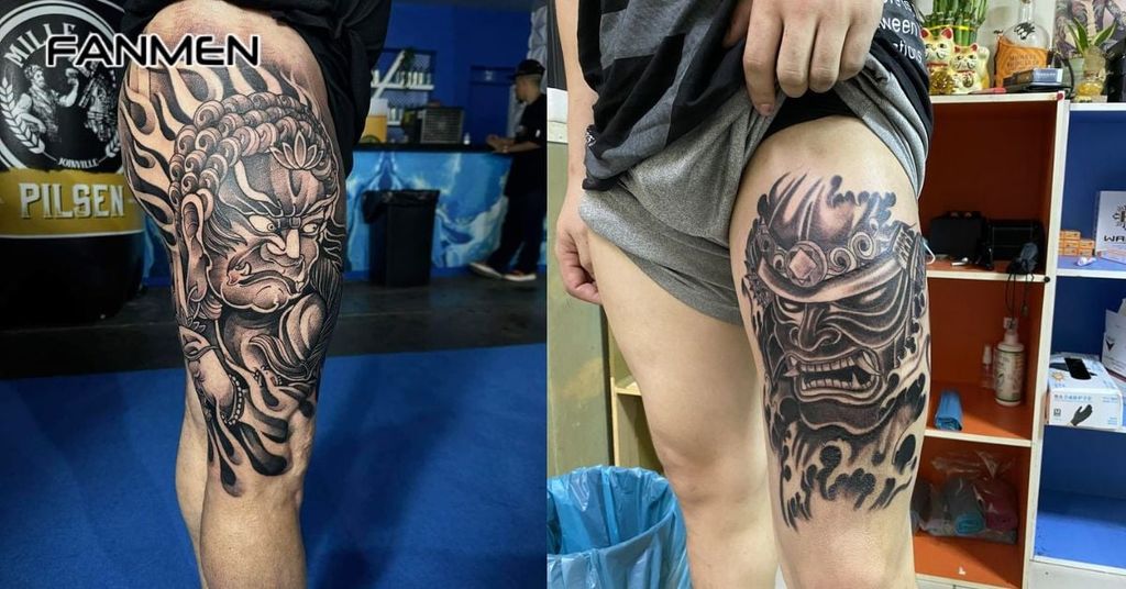 Hình mạnh mẽ ở chân