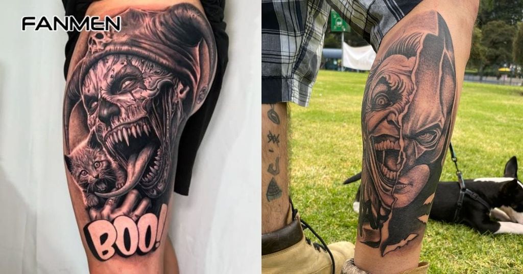 Hình mạnh mẽ ở chân