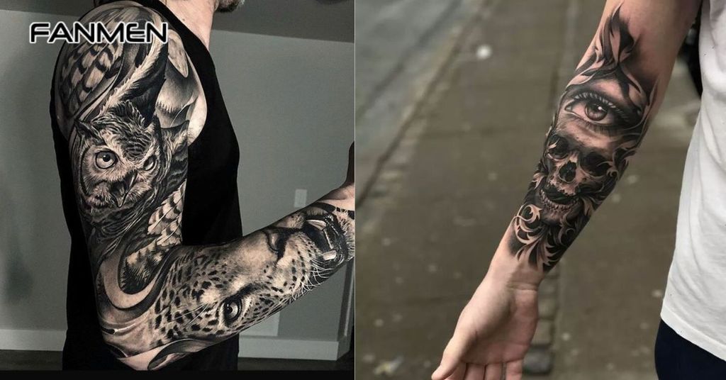 Hình xăm mang ý nghĩa mạnh mẽ cho nam ở tay