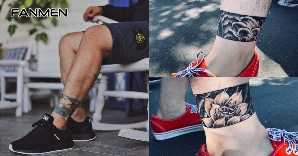 Hình xăm mắt cá chân mang yếu tố văn hóa 4