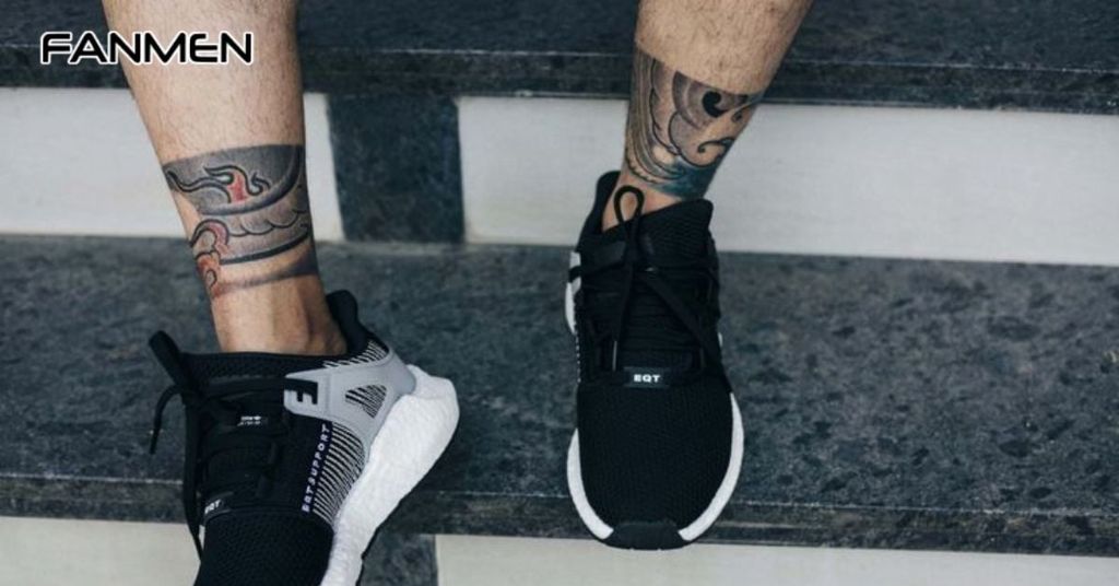 Hình xăm mắt cá chân mang yếu tố văn hóa 6