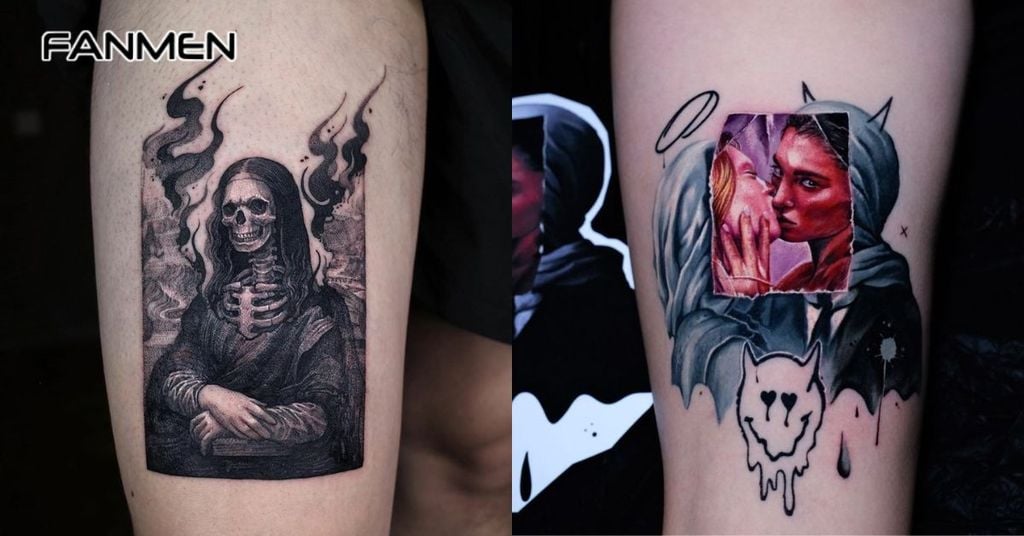 Hình xăm mini nam chất