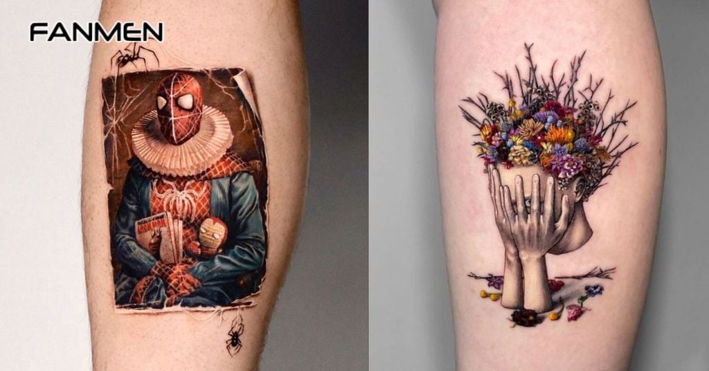 Hình xăm mini nam chất