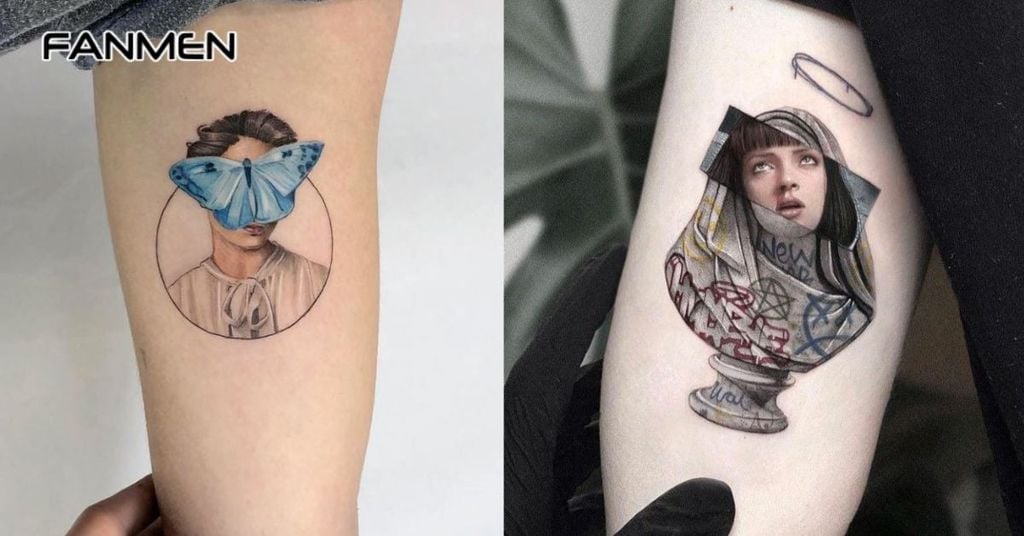 Hình xăm mini nam chất