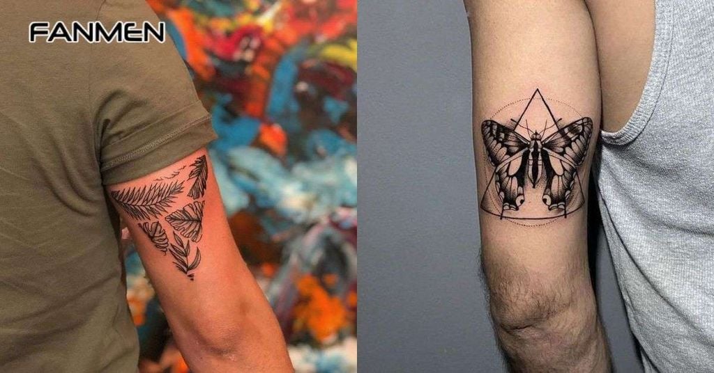 Hình xăm mini ở bắp tay