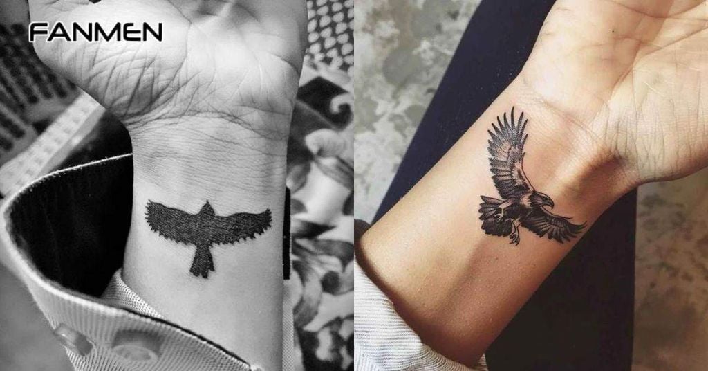 Hình xăm mini ở cổ tay