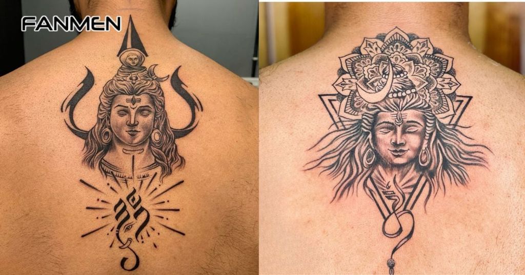 Hình xăm mini đẹp cho nam ở lưng