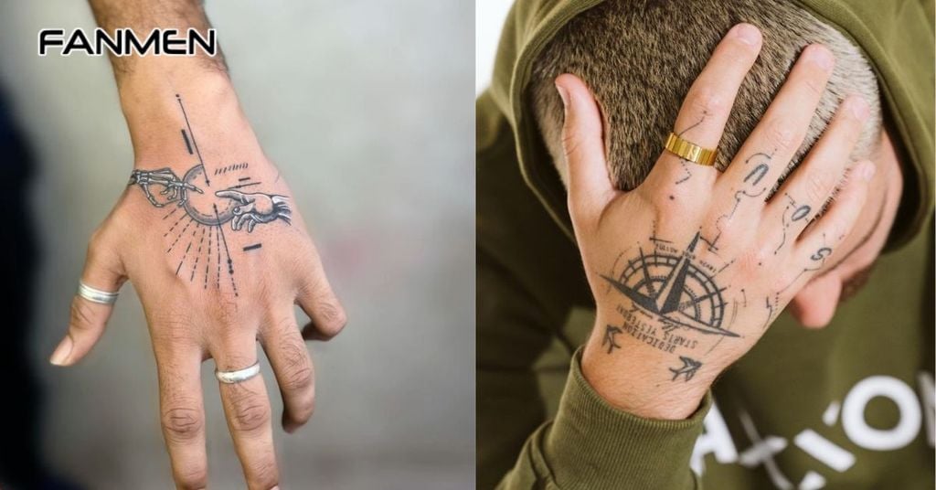Hình xăm mini ở tay