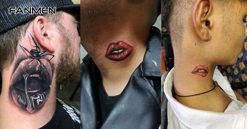 Hình xăm môi 3D sống động 2