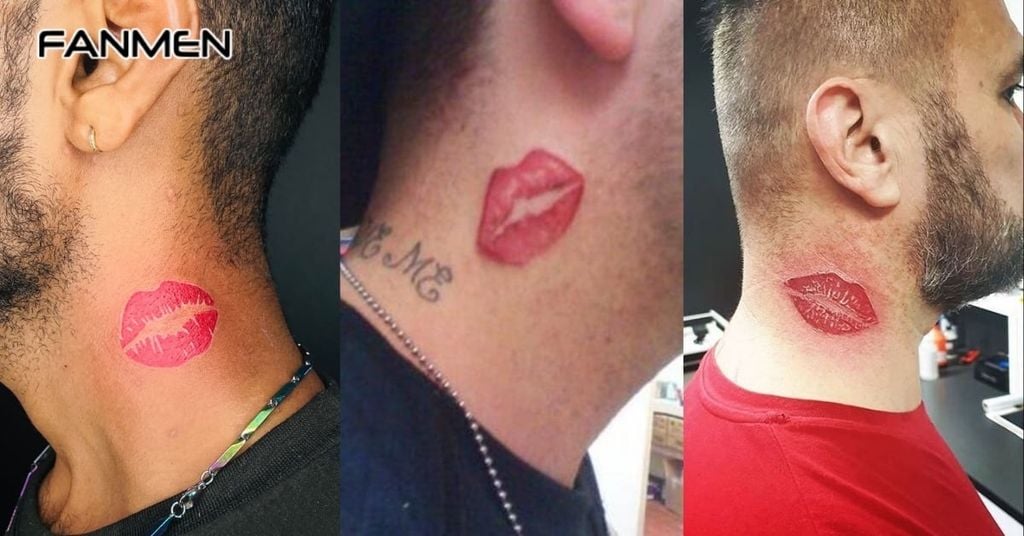 Hình Xăm Môi Đỏ Nổi Bật 3