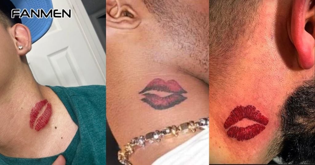 Hình Xăm Môi Đỏ Nổi Bật 4