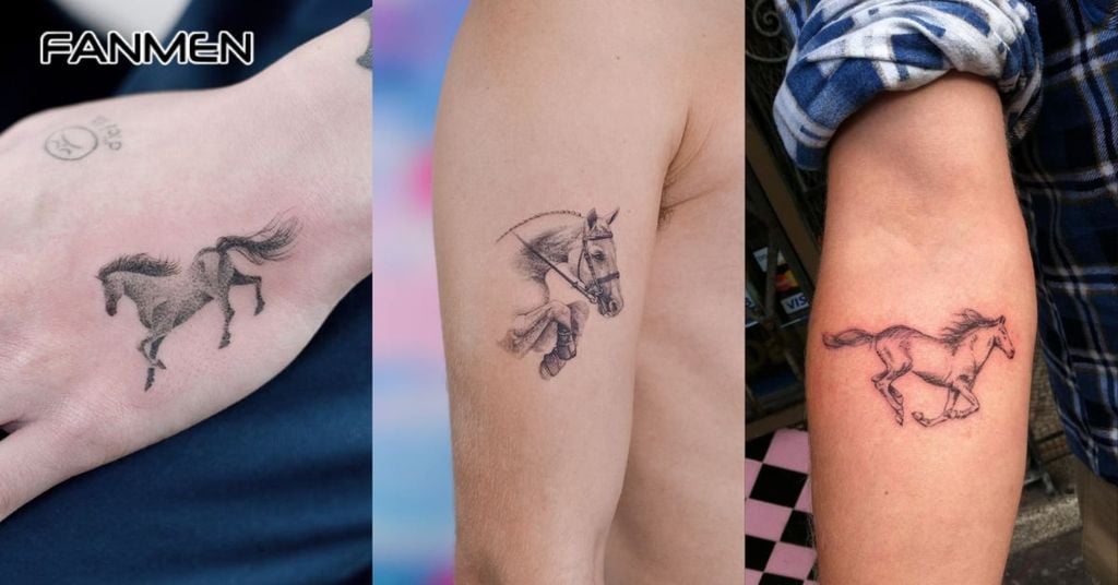 Hình Xăm Ngựa Mini 2