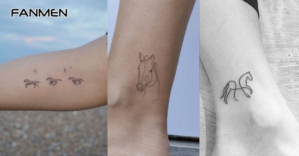 Hình Xăm Ngựa Mini 3