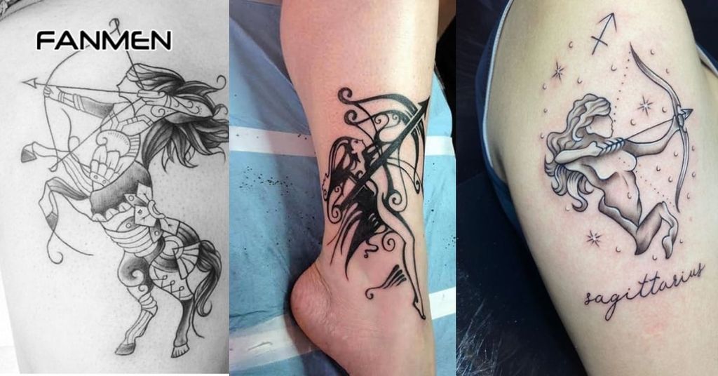 Hình Xăm Nhân Mã Chân Thực 2