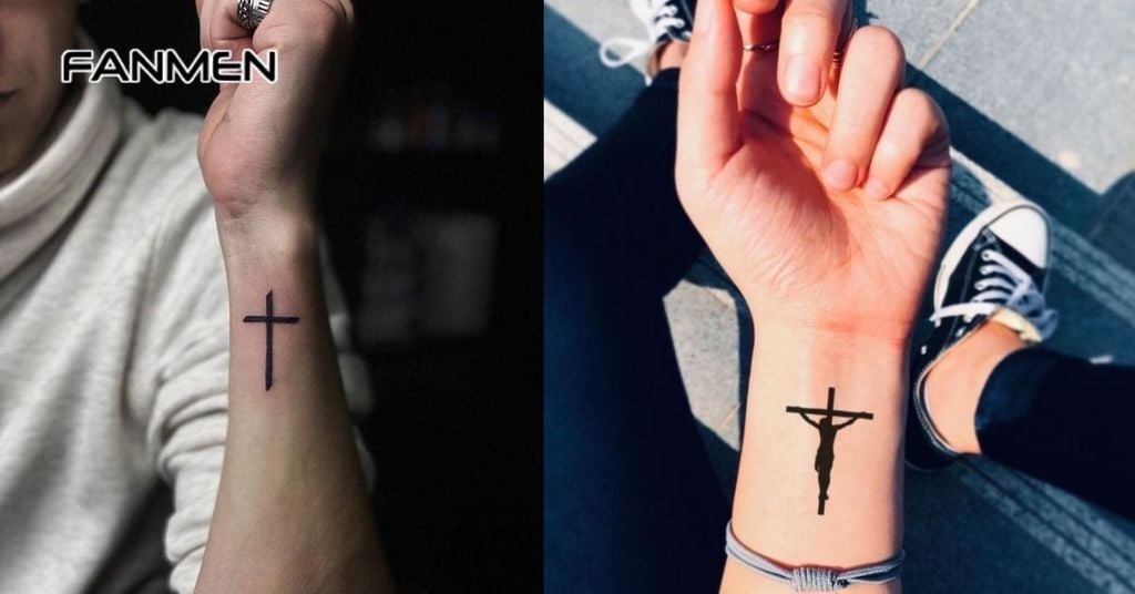 Hình xăm nhỏ ở cổ tay cho nam