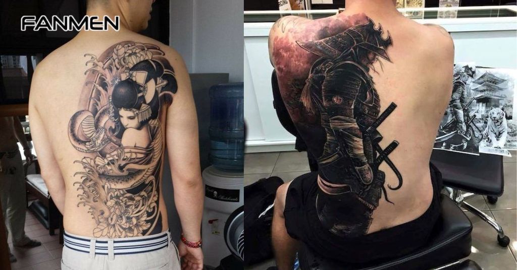 Hình xăm nửa lưng 3