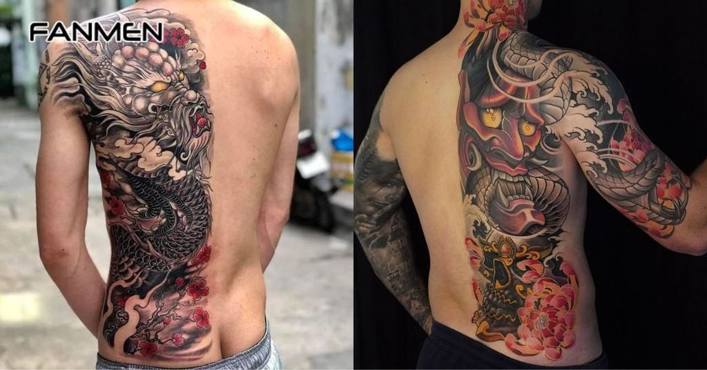 Hình xăm nửa lưng 4