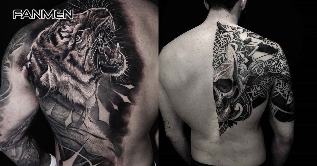 Hình xăm nửa lưng 7