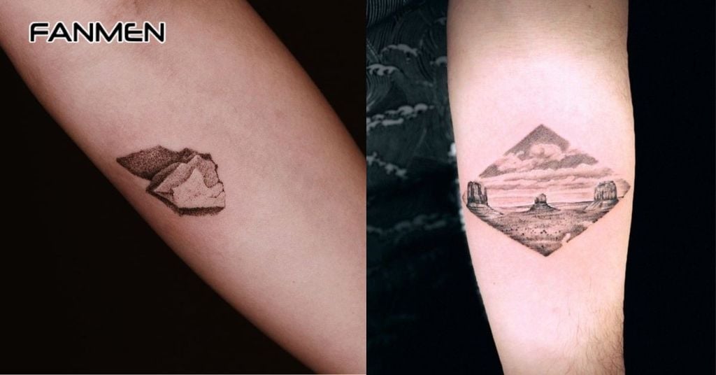 Hình xăm núi non