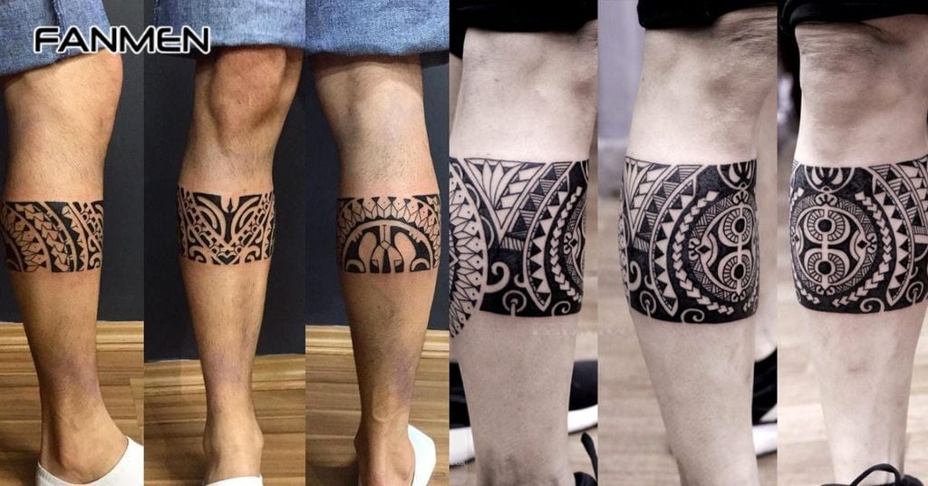 Các hình xăm nhỏ đẹp cho nam ở bắp chân 1