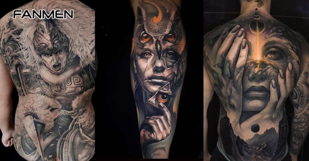 Hình Xăm Phong Cách Realistic 2