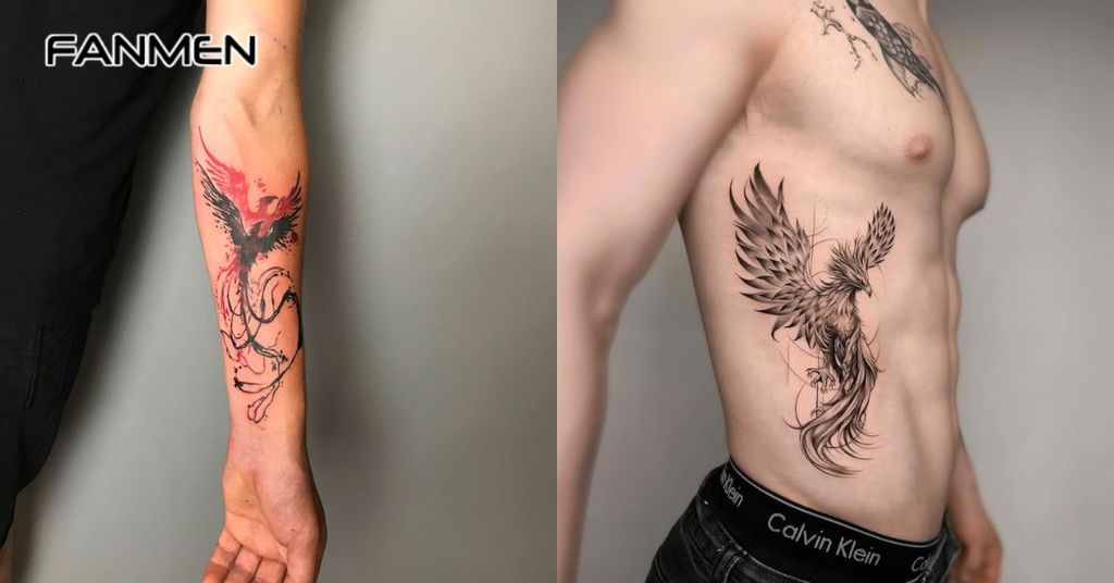 Hình xăm mệnh hoả cho nam phù hợp với tính cách