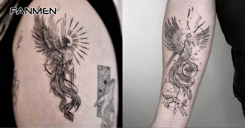 Hình xăm mệnh hoả cho nam phù hợp với tính cách