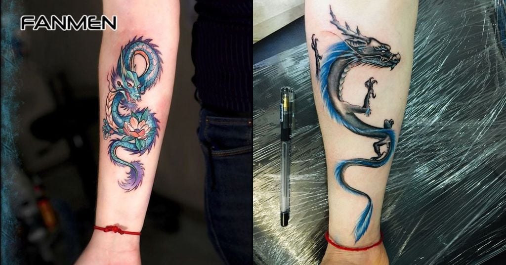Hình xăm rồng nước