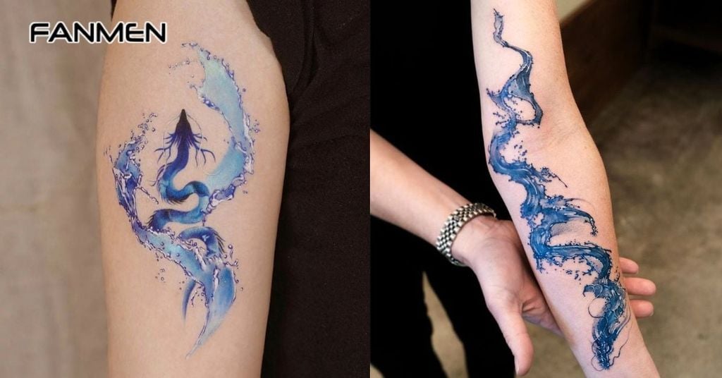 Hình xăm rồng nước