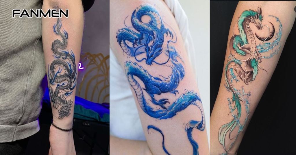 Hình xăm rồng nước