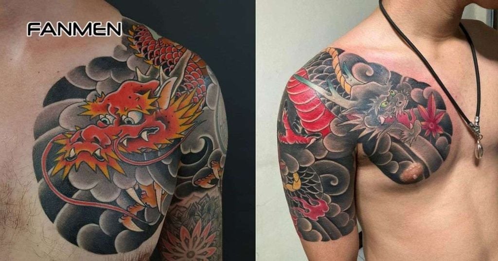 Hình xăm rồng Trần Hạo Nam