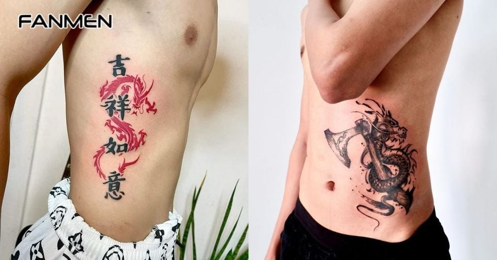 Hình xăm rồng ở chân