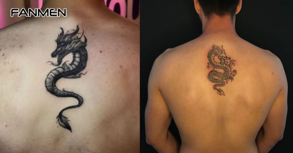 Hình xăm rồng ở chân